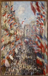 Rue Montorgeuil, Paris. Festival of June 30, 1878