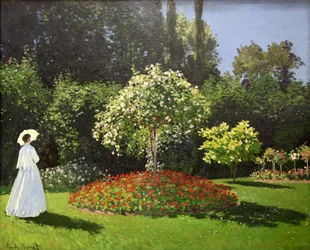 Lady in the Garden
