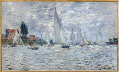 The Boats. Regattas at Argenteuil
