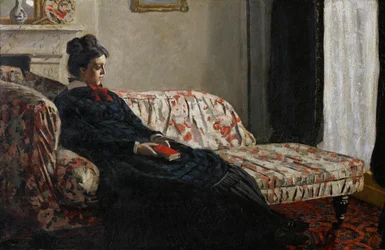 Meditation. Mrs. Monet