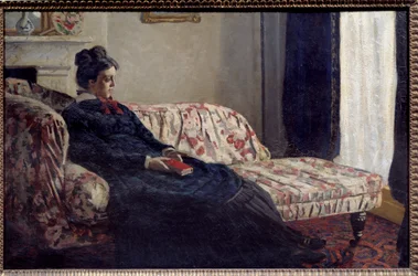 Meditation or Madame Monet at the Canape