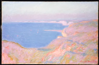 On the Cliffs near Dieppe, Sunset