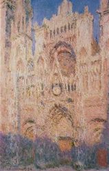 Rouen Cathedral at Sunset, 1892-1894