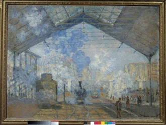 Saint Lazare Train Station