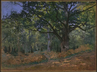 The Bodmer Oak, Fontainebleau Forest, 1865