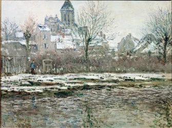 The Church at Vetheuil under Snow