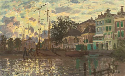 The Dam at Zaandam, Evening