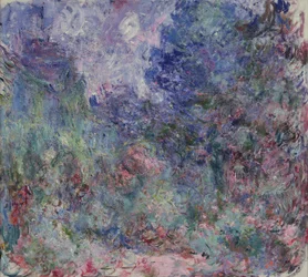 The House at Giverny Viewed from the Rose Garden, 1922-24
