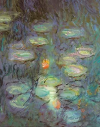 The Nympheas: Morning (detail)