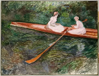 The Pink Rowing Boat