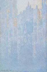The Rouen Cathedral, the Portal, Morning Fog