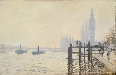 The Thames Below Westminster