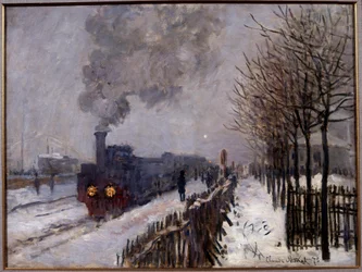 The Train in the Snow