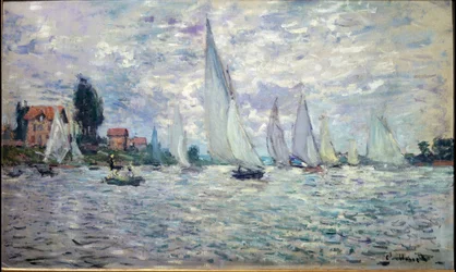 The Boats. Regattas at Argenteuil