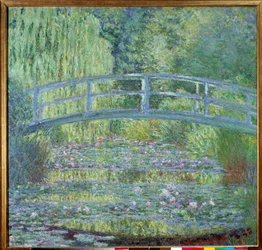 The Footbridge and the Waterlily Pool