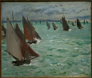 Sailboats at Sea