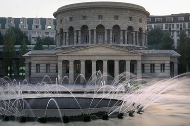 La Villette Rotunda Built in 1789 by Claude Nicolas Ledoux