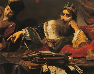 Croesus Receiving Tribute from Lydian
