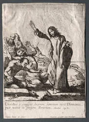 The Miracles of Jesus Christ: Christ Delivering the Possessed