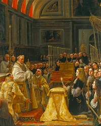 Adoration of the Sacred Form by Carlos II, King of Spain
