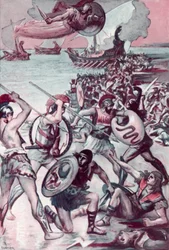 Illustration for the Iliad by Homer