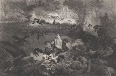 Dreams of Hunting, 1858