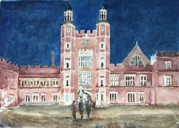 Floodlight on Lupton’s Tower, 2019