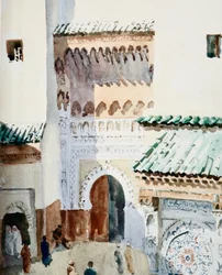 Place Nejjarine, Fez, 2000