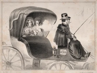 Current Events: The Inconveniences of Public Carriages: The Coachman of...