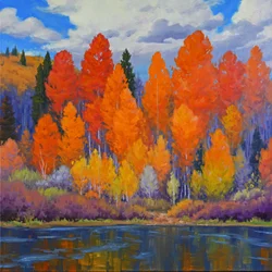 Autumn Lake Reflections