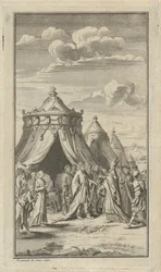 Meeting Between a Prince and a Bishop