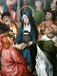 Descent of the Holy Spirit (detail)