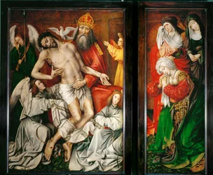 The Throne of Grace - God the Father, Christ, Holy Ghost and Angels