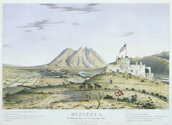 Monterey, from Independence Hill, in the Rear of the Bishop