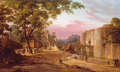 The Procession into the Fort at Bharatpur