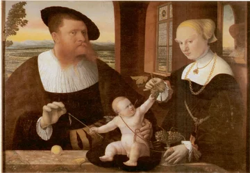 Double Portrait of Justinian von Holzhausen and His Wife Anna, née Fürstenberg