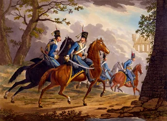 Austrian Hussars in Pursuit of the Enemy