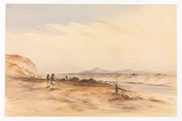 Hunting on the Santa Cruz River, c.1878