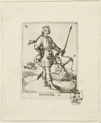 Jupiter, plate two from The Seven Planets