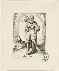 Sol, plate four from Der VII Planeten