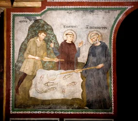 The Miracle of the Goth St. Benedict of Nursie (Fresco)
