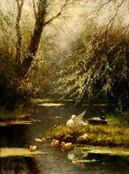 Ducks in a Landscape