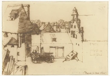 Courtyard of a House in Dieren