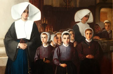 The Orphans (detail)
