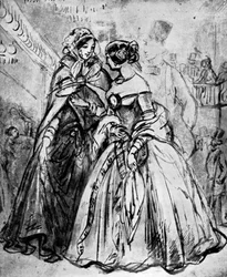 At Mabilles, 19th century