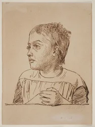 Portrait of Elise Købke