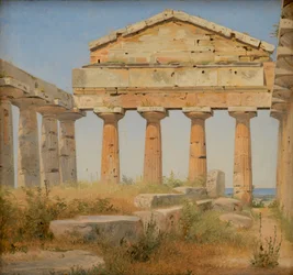 The Temple of Athena in Paestum
