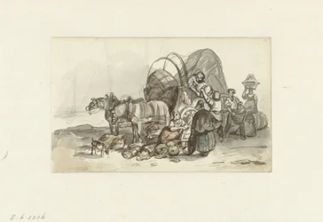 Unloading a Wagon