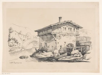 House and Watermill in Mountain Village