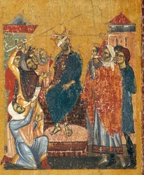 Crucifix by Coppo di Marcovaldo (detail)